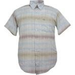 Maruf Shop Erkek Büyük Beden Battal Boy Kısa Kollu Gömlek - Mavi - 3XL