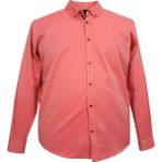 Maruf Shop Erkek Büyük Beden Slim Fit Turhan Mevsimlik Uzun Kol Gömlek Yavruağzı - 5XL - Yavru Ağzı
