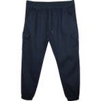 Maruf Shop Kargo Cepli Büyük Beden Likralı Jogger Pantolon Erkekler İçin Lacivert - 7XL