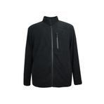 marufshop Büyük Beden Fermuarlı Polar Sweatshirt Siyah