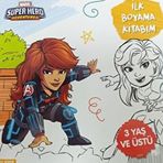 Marvel 3 Yaş Ve Üzeri Ilk Boyama Kitabım