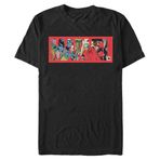 Marvel Avengers Classic Thor Comic Marvel Erkek Bisiklet Yaka T-Shirt Siyah S