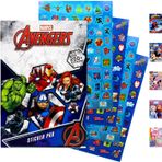 Marvel Avengers Hero Sticker Book Over 200+ - Hediye, Parti Hediyesi, Hediyeler, Ödül, Albüm Defteri, Çorap Dolgu, Çocuk El Sanatları, Sınıf, Kız Çocuk, Erkek Çocuk, Yeni Yürümeye Başlayan Çocuklar