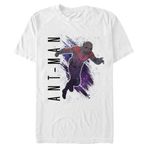 Marvel Big & Tall Karınca Adam Boyalı Üst Kısa Kollu Beyaz Erkek T-shirt