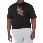 Marvel Big & Tall Klasik Dynamic Carnage Black Erkek T-shirt