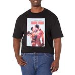 Marvel Big & Tall Klasik Tony Stark Oct19 Black Erkek T-shirt