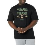 Marvel Big & Tall Loki Time Üst Kısa Kollu Siyah Erkek T-shirt