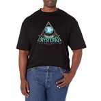 Marvel Big & Tall Mysterio Üçgen Üst Kısa Kollu Siyah Erkek T-shirt