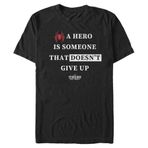 Marvel Big & Tall Spider-Man: Miles Morales Hero Metin Black Erkek T-shirt
