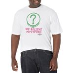 Marvel Big & Tall Spider-Man: No Way Home Believe Mysterio 3 Üst Kısa Kollu Beyaz Erkek T-shirt
