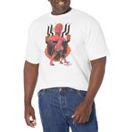 Marvel Big & Tall Spider-Man: No Way Home Entegre Takım Üst Kısa Kollu Beyaz Erkek T-shirt