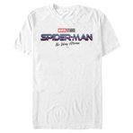 Marvel Big & Tall Spider-Man Way Home Logolu Üst Kısa Kollu Beyaz Erkek T-shirt