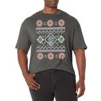 Marvel Büyük ve Uzun Klasik Kep Kazak Charcoal Heather Erkek T-shirt