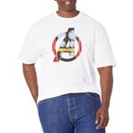 Marvel Büyük ve Uzun Klasik Yenilmezler Thor Kostümü White Erkek T-shirt