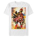 Marvel Büyük ve Uzun Klasik Zombi Posteri White Erkek T-shirt