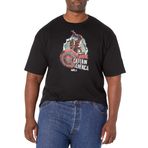 Marvel Büyük ve Uzun Zombi Şapkası Poster Üst Kısa Kollu Siyah Erkek T-shirt
