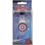 Marvel Captain America Led Işıklı Dijital Kol Saati Shield