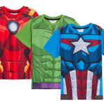 Marvel Erkek Çocuk 3'lü Paket Yenilmezler Tişört Hulk Iron Man Captain America Çocuk Kıyafet Üstleri Kısa Kollu Tişörtler, çok, 2-3 Years