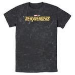 Marvel Erkek Thunderbolts Resmi Logolu Tişört - Siyah - Medium
