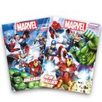 Marvel Heroes Avengers Jumbo Boyama ve Etkinlik Kitabı Seti (2 Kitap)