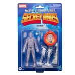 Marvel Legends Serisi Gizli Savaşlar Buz Adam, X-Men Retro Marvel Çizgi Roman Koleksiyonluk 15 cm Kalkanlı Aksiyon Figürü
