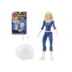 Marvel Legends Serisi Retro Fantastik Dört Marvel's Görünmez Kadın 15 cm Aksiyon Figürü Oyuncak, 3 Aksesuar Dahil, Mavi