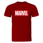 Marvel Logo Kırmızı Tişört