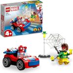 Marvel Örümcek Adam In Arabası ve Doktor Oktopus 10789-4 Yaş ve Üzeri Çocuklar Için Iki Minifigürlü Yaratıcı Oyuncak Yapım Seti (48 Parça)