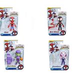 Marvel Örümcek Adam ve Harika Arkadaşları Figür Kahraman, 10cm Aksiyon Figür, 1 Aksesuar, 3 yaş ve üzeri