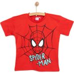 Marvel Spider- Man Erkek Tshirt Erkek Bebek - Kırmızı - 3 Yaş