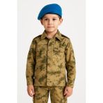 Marvel Spider-Man Single Sword Unisex/Erkek/Kız Çocuk Polis-Asker Kıyafeti Elbisesi Üniforma Takımı Kostüm ( JANDARMA) - Bej - Taba - 3 - 4 Yaş