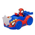 Marvel Spidey and His Amazing Friends Spidey Web Crawler Aksiyon Figürü ve Oyuncak Araba