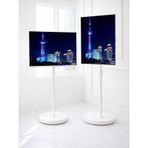 Marvel Stand Mi Taşınabilir Ve Açısı Ayarlanabilir Tv Monitör Standı Beyaz Renk