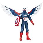 Marvel Studios Captain America Brave New World, Captain America Deluxe aksiyon figürü, 30 cm