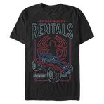 Marvel Üniseks Spider-Man Classic-Spidey-Buggy Rentals Organic Short Sleeve T-Shirt, Schwarz, M