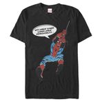 Marvel Üniseks Spider-man Classic Vintage Spider Organic kısa kollu tişört, Siyah, L