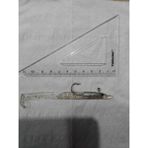 Marvell 11 cm 6gr Silikon Balık - Şeffaf Simli