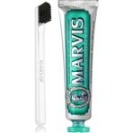 Marvis 85 ml Classic Strong Mint Beyazlatıcı Diş Macunu ve Marvis White Soft Diş Fırçası