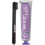 Marvis 85 ml Jasmin Mint Nane Aromalı Beyazlatma Doğal Diş Macunu + Diş Fırçası