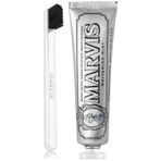 Marvis 85 ml Whitening Mint Beyazlatıcı Diş Macunu ve Marvis White Soft Diş Fırçası