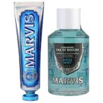 Marvis Anise Mint Ağız Gargarası Anason 120 Ml+aquatic Mint Diş Macunu 85 Ml