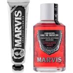 Marvis Cinnamont Mint Ağız Gargarası Tarçın 120 ml + Amarelli Licorice Mint Diş Macunu 85 ml