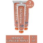 Marvis Ginger Mint 3x85 ml Diş Macunu