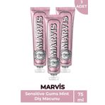 Marvis Sensitive Gums Mint 3x75 ml Diş Macunu