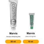 Marvis Smokers Whitening Mint 85 ml + 10 ml Classic Strong Mint Diş Macunu