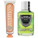 Marvis Spearmint Ağız Gargarası Nane 120 ml+Ginger Mint Diş Macunu 85 ml