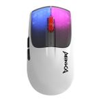 Marvo Monka Vero G966W Ultra Hafif RGB Kablosuz Oyuncu Mouse - Gri - Siyah