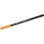 Marvy 1800-13 Koyu Sarı Çift Uçlu Brush Pen Fırça Kalem