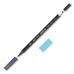 Marvy 1800-53 Soluk Mavi Çift Uçlu Brush Pen Fırça Kalem