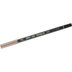 Marvy 1800-84 Boz Kahverengi Çift Uçlu Brush Pen Fırça Kalem